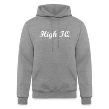 Load image into Gallery viewer, High IQ Champion Unisex Powerblend Hoodie - heather gray