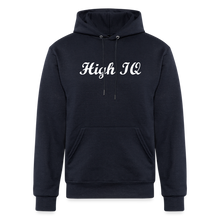 Load image into Gallery viewer, High IQ Champion Unisex Powerblend Hoodie - navy