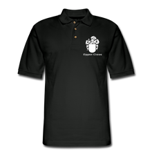Load image into Gallery viewer, Men's Pique Upper Classman Polo Shirt - black