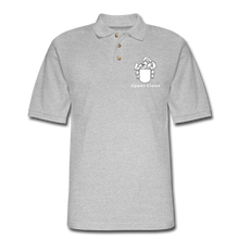 Load image into Gallery viewer, Men's Pique Upper Classman Polo Shirt - heather gray