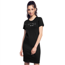 Load image into Gallery viewer, Women's Bike Life T-Shirt Dress - black