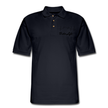 Load image into Gallery viewer, Men's Pique Bike Life Polo Shirt - midnight navy