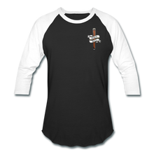 Load image into Gallery viewer, Honor Roll Baseball T-Shirt - black/white