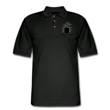 Load image into Gallery viewer, Men's Pique Upper Class Polo Shirt - black