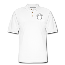 Load image into Gallery viewer, Men's Pique Upper Class Polo Shirt - white