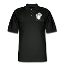 Load image into Gallery viewer, Men's Pique Upper Class Polo Shirt - black