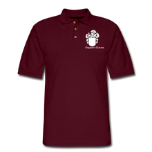 Load image into Gallery viewer, Men's Pique Upper Class Polo Shirt - burgundy