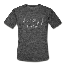 Load image into Gallery viewer, Men’s Moisture Wicking Bike Life T-Shirt - dark heather gray