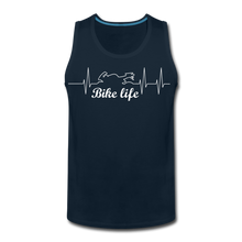Load image into Gallery viewer, Men’s Premium Bike Life Tank - deep navy