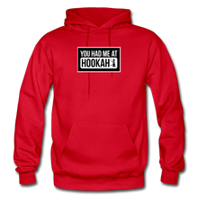 Load image into Gallery viewer, Gildan Heavy Blend Adult Hookah Hoodie - red