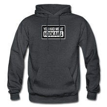 Load image into Gallery viewer, Gildan Heavy Blend Adult Hookah Hoodie - charcoal gray