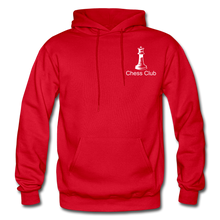 Load image into Gallery viewer, Gildan Heavy Blend Adult Chess Club Hoodie (Queen) - red