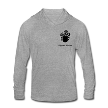 Load image into Gallery viewer, Unisex Tri-Blend Upper Class Hoodie Shirt - heather gray