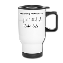 Load image into Gallery viewer, Bike Life Travel Mug - white