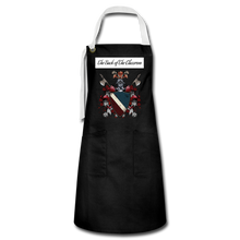 Load image into Gallery viewer, The Back of The classroom Artisan Apron - black/white