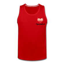 Load image into Gallery viewer, Men’s Premium Tank - red