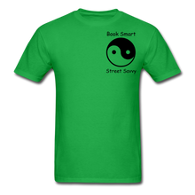 Load image into Gallery viewer, Book Smart Street Savvy Unisex Classic T-Shirt - bright green