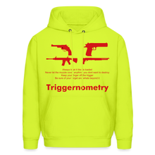 Load image into Gallery viewer, Triggernometry Hoodie - safety green