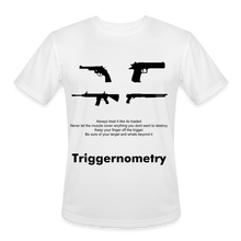 Load image into Gallery viewer, Triggernometry Performance T-Shirt - white