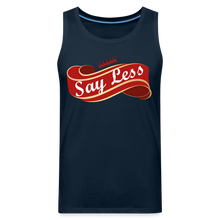Load image into Gallery viewer, Say Less Premium Tank - deep navy
