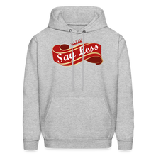 Load image into Gallery viewer, Say Less Men's Hoodie - heather gray