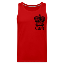 Load image into Gallery viewer, Men’s Premium Cash is King Tank - red