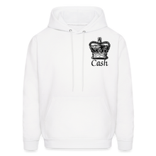 Load image into Gallery viewer, Men's Cash is King Hoodie - white