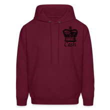 Load image into Gallery viewer, Men's Cash is King Hoodie - burgundy