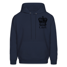 Load image into Gallery viewer, Men's Cash is King Hoodie - navy