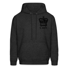 Load image into Gallery viewer, Men's Cash is King Hoodie - charcoal grey