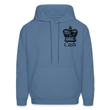 Load image into Gallery viewer, Men's Cash is King Hoodie - denim blue