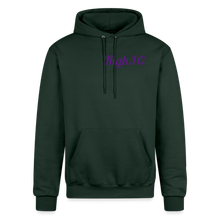Load image into Gallery viewer, HighIQ Champion Unisex Powerblend Hoodie - Dark Green
