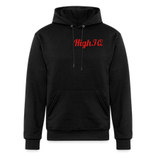 Load image into Gallery viewer, HighIQ Champion Unisex Powerblend Hoodie - black
