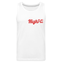 Load image into Gallery viewer, HighIQ Men’s Premium Tank - white
