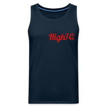 Load image into Gallery viewer, HighIQ Men’s Premium Tank - deep navy
