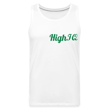 Load image into Gallery viewer, HighIQ Men’s Premium Tank - white
