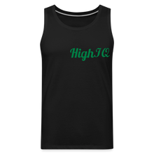 Load image into Gallery viewer, HighIQ Men’s Premium Tank - black
