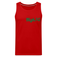 Load image into Gallery viewer, HighIQ Men’s Premium Tank - red
