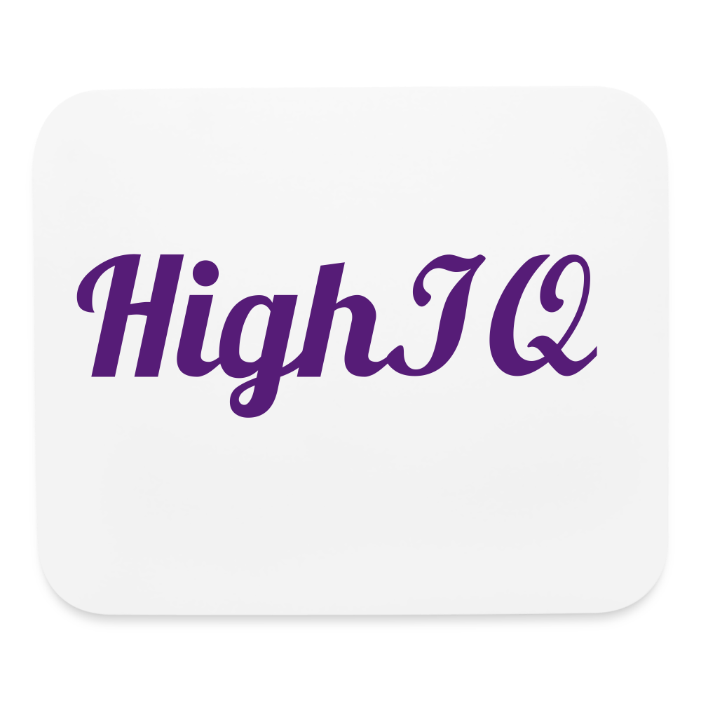 HighIQ Mouse pad Horizontal - white