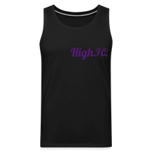 Load image into Gallery viewer, HighIQ Men’s Premium Tank - black
