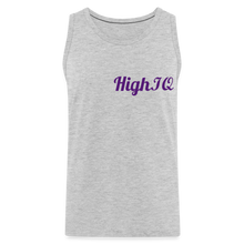 Load image into Gallery viewer, HighIQ Men’s Premium Tank - heather gray
