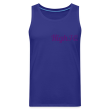 Load image into Gallery viewer, HighIQ Men’s Premium Tank - royal blue
