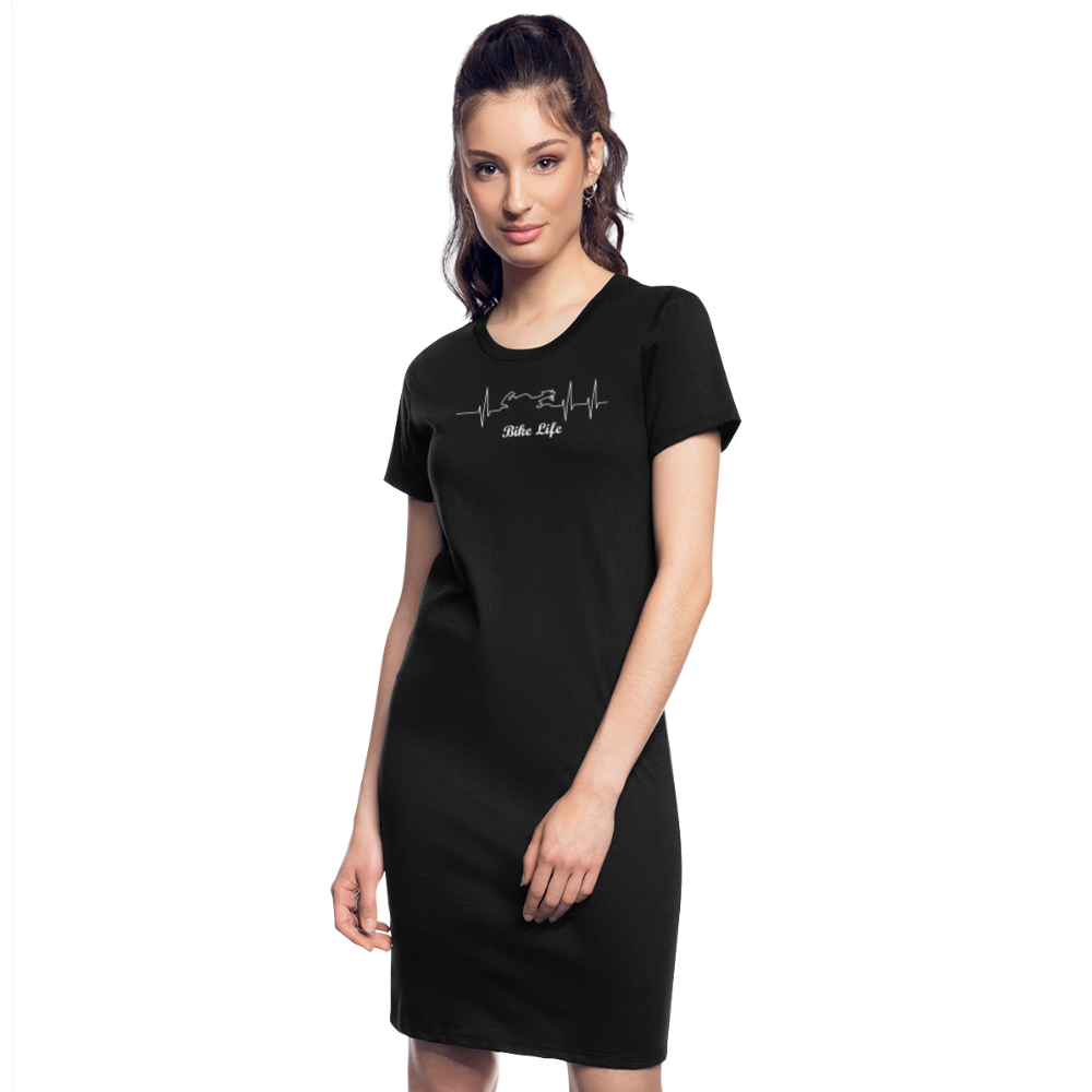 Women's Bike Life T-Shirt Dress - black