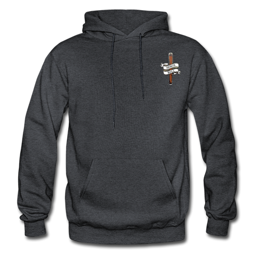 Honor Roll Heavy Blend Adult Hoodie - charcoal gray