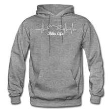 Load image into Gallery viewer, Gildan Heavy Blend Adult Bike Life Hoodie - graphite heather
