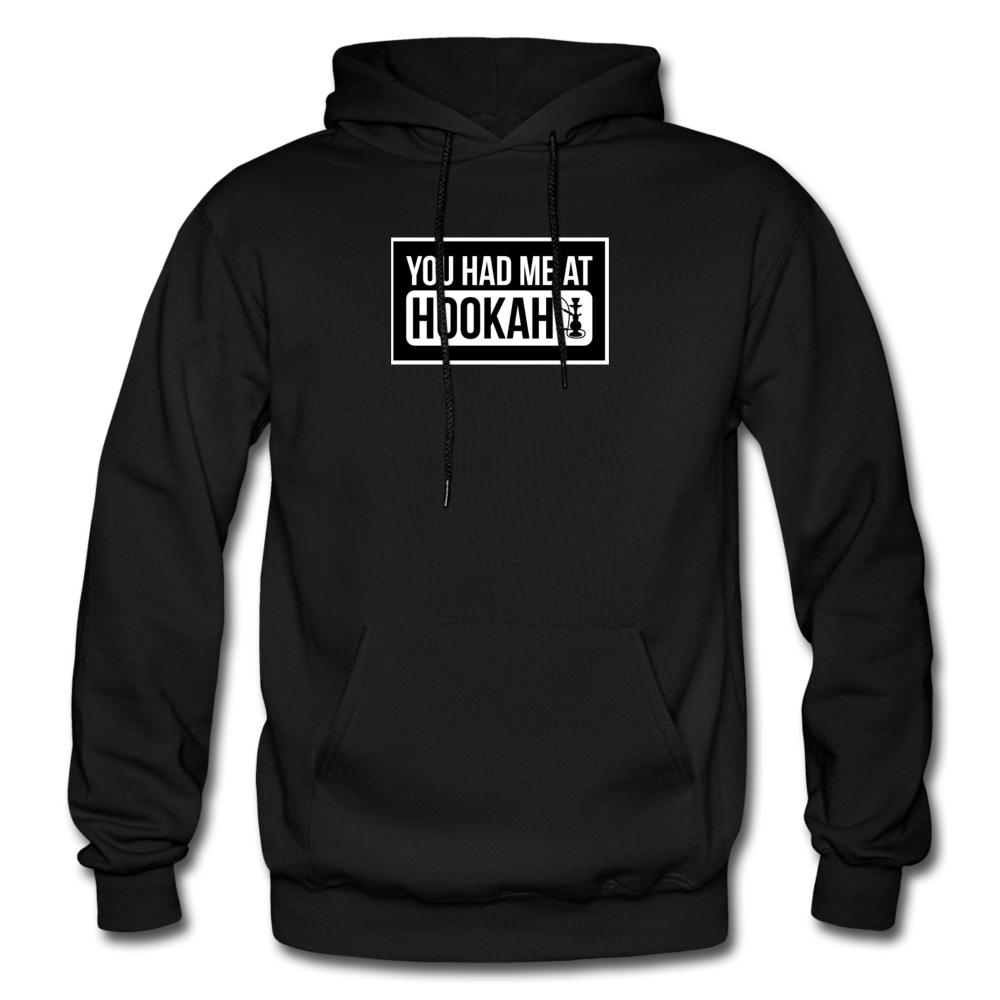 Gildan Heavy Blend Adult Hookah Hoodie - black
