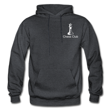 Load image into Gallery viewer, Gildan Heavy Blend Adult Chess Club Hoodie (Queen) - charcoal gray
