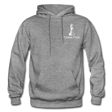 Load image into Gallery viewer, Gildan Heavy Blend Adult Chess Club Hoodie (Queen) - graphite heather
