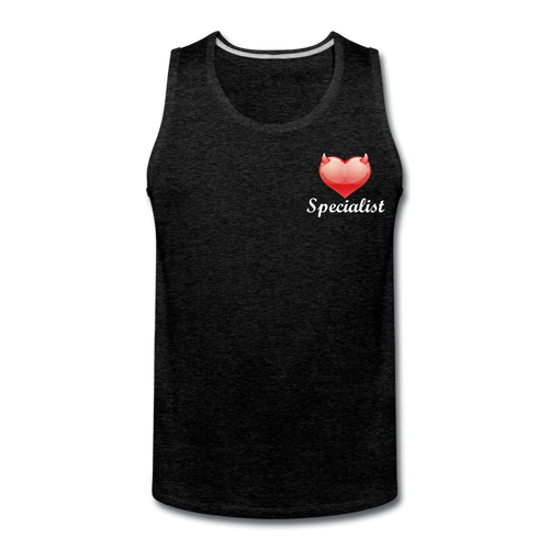 Men’s Premium Specialist Tank - charcoal gray