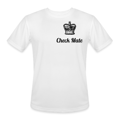 Check Mate T Shirt - white